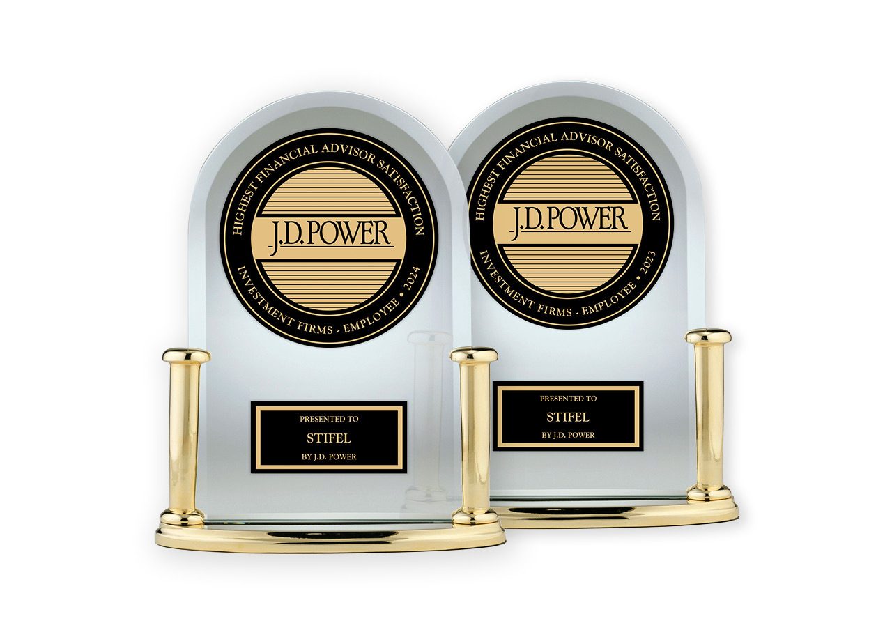 Two J.D. Power awards next to each other; one is 2023 the other is 2024